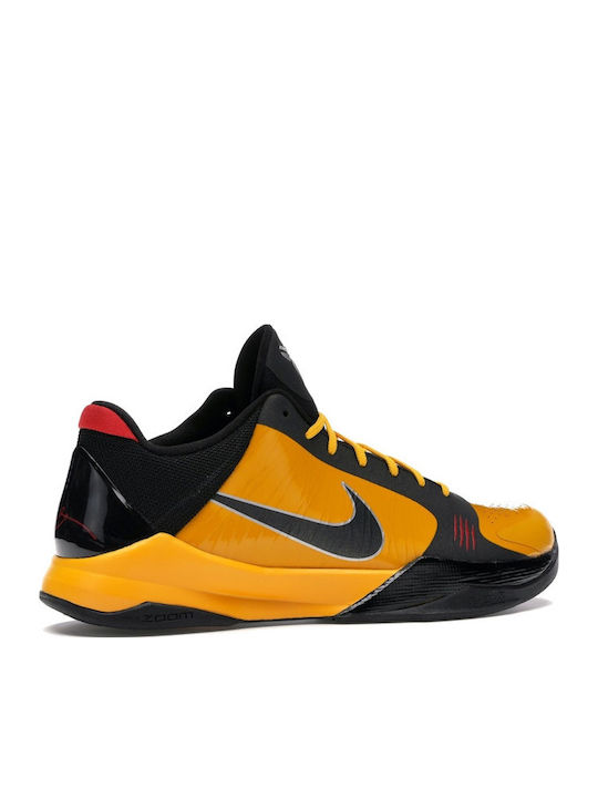 Kobe 5 Bruce Lee "Bruce Lee" Χαμηλά Μπασκετικά Παπούτσια Del Sol / Black / Varsity Red