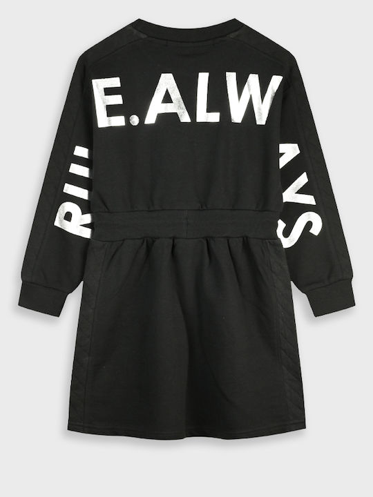 Rochie De Fete Din Fleece Cu Mânecă Lungă Trandafiliu