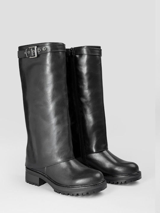 Damenstiefel Schwarz