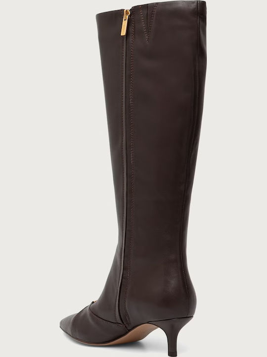 Leather Women's Brown Boots
