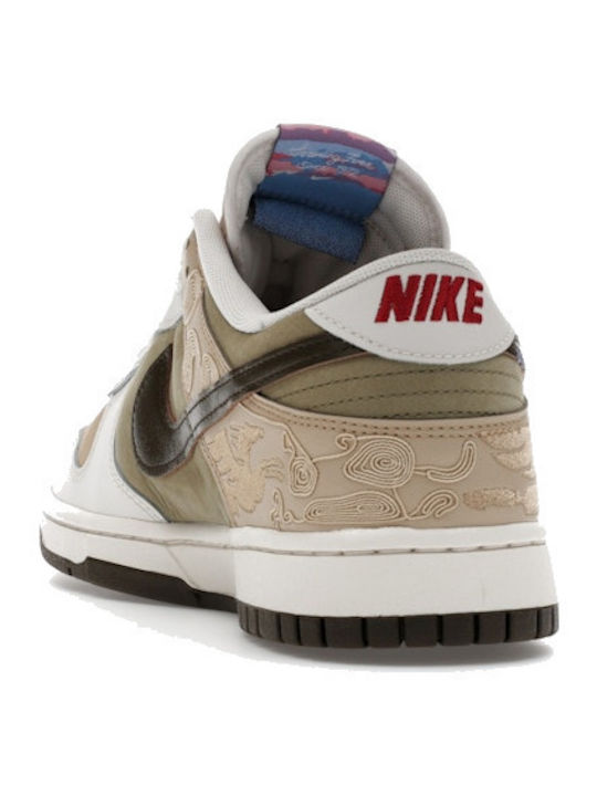 Dunk Low Дамски Сникърси Linen Phantom