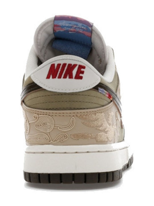 Dunk Low Дамски Сникърси Linen Phantom