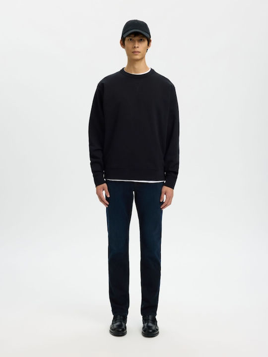 Ανδρικό Παντελόνι Τζιν Blue Black Denim