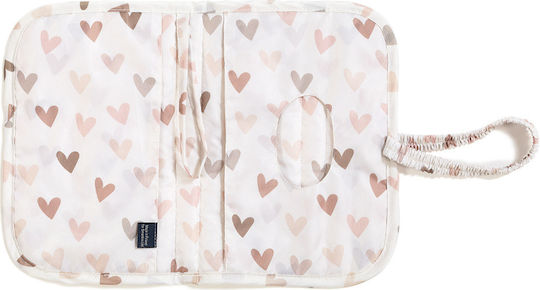 Lamillou Mollet Ortalion Θήκη Αλλαγή Πάνας Heartbeat Beige 103.03707