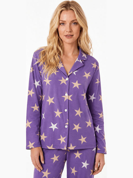 Comfort Summer Women's Pyjamas Set Lilac Comfort Summer Women's Pyjamas Set Lilac