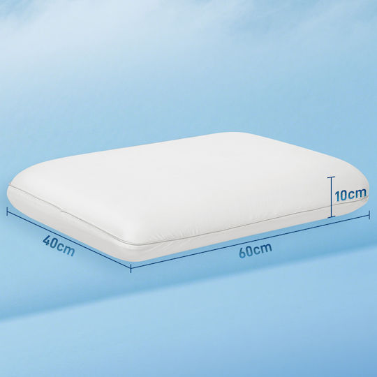 HomCom Memory-Schaum Kopfkissen 60x40cm