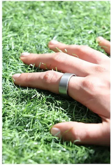Ultrahuman Air Smart Ring 17.1mm Waterproof cu Paldograf Raw Titanium