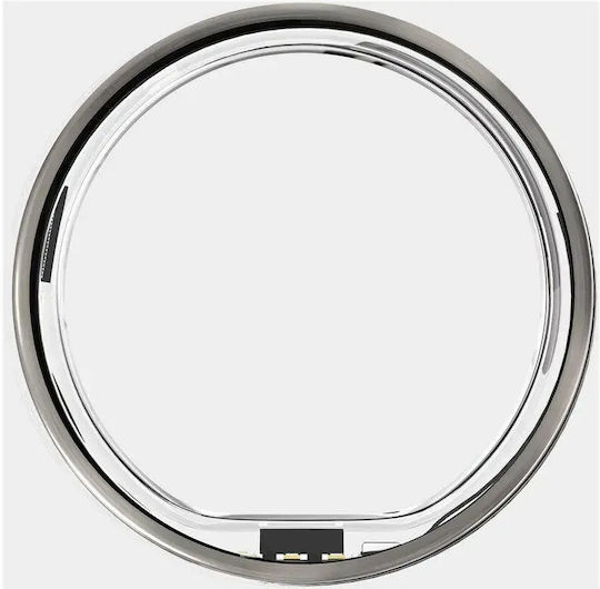 Ultrahuman Air Smart Ring 21.5mm Waterproof cu Pulgraf Raw Titanium