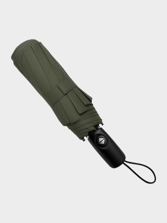 Verde Windproof Automatic Rain Umbrella Compact Green Verde Windproof Automatic Rain Umbrella Compact Green