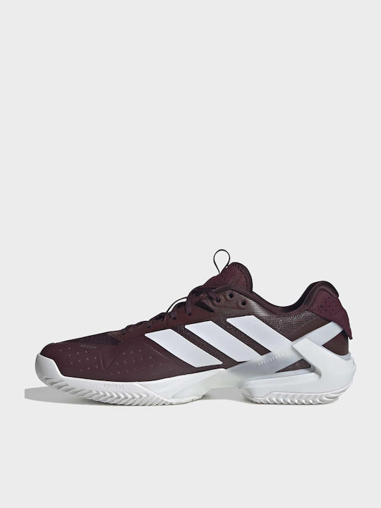 adidas Adizero Ubersonic 5 Мъжки Обувки за Тенис за Глинени Игрища Червени