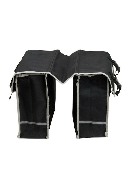 Dunlop Dunlop Fahrrad Rack Bag Doppelter 26lt Schwarze