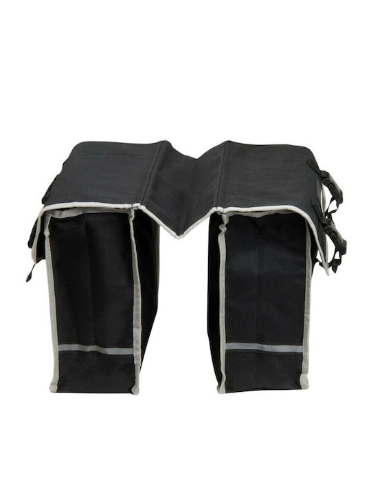 Dunlop Dunlop Fahrrad Rack Bag Doppelter 26lt Schwarze