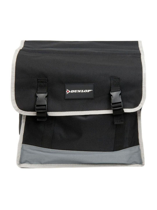 Dunlop Dunlop Fahrrad Rack Bag Doppelter 26lt Schwarze