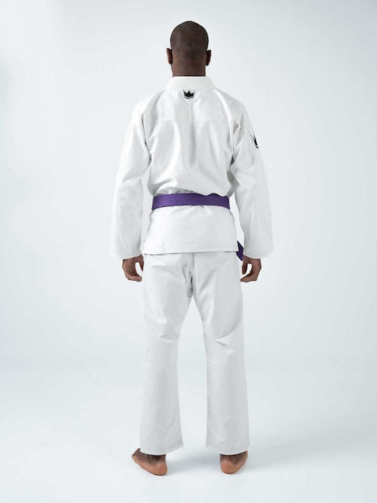 Kingz Nano 3.0 Ανδρική Στολή Brazilian Jiu Jitsu Λευκή