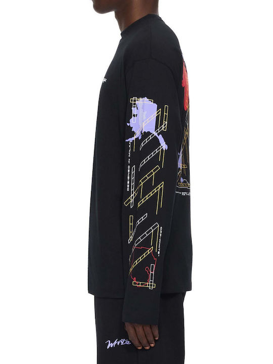 Long Sleeve Black Blouse