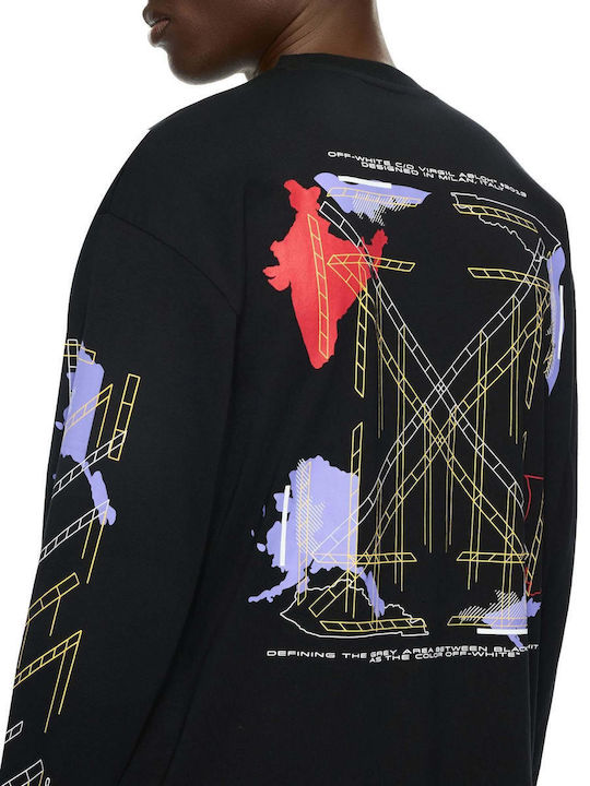 Long Sleeve Black Blouse
