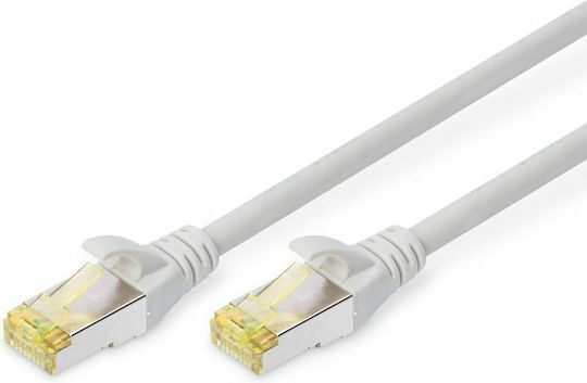 Digitus S/FTP Cat.6a (Gigabit) Καλώδιο Δικτύου Ethernet 30m Γκρι