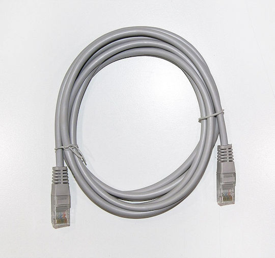 Adeleq U/UTP Cat.5e Ethernet Network Cable 2m Gray