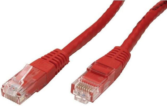 Value U/UTP Kat.6 Ethernet Netzwerkkabel 10m Rotes