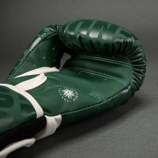 Venum Kids Boxing Gloves from Synthetic Leather for Competition Green