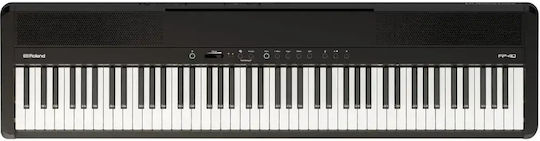 Roland Electric Stage Piano FP-40BK with 88 Dynamic Keys Built-in Speakers and Headphone Connection