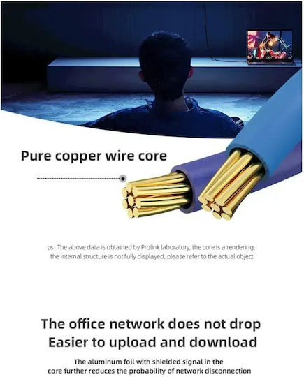 Prolink U/UTP Cat.7 (10Gbps) Network Cable Ethernet 10m