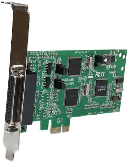 StarTech PCIe Карта с 4 Порта RS232 DB9 Сериен