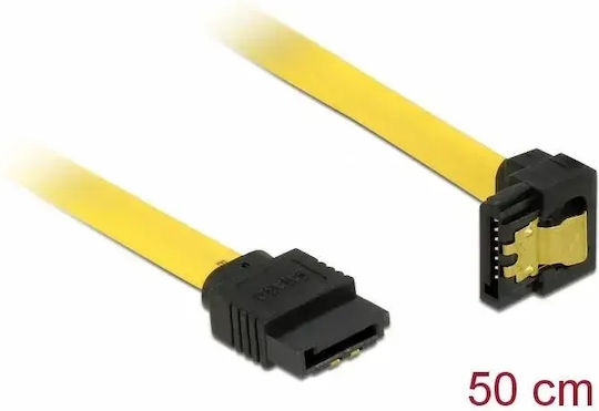 DeLock 7 Pini SATA III 50cm Galben