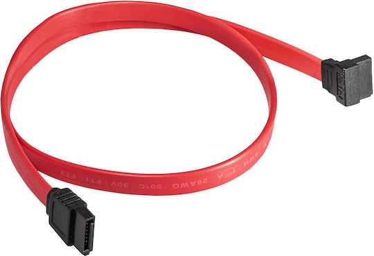 Akyga 7-Пинов SATA III - 7-Пинов SATA III 50см Червен AK-CA-51