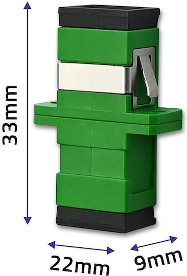 Qoltec Adaptor De Fibră Optică 54140 SMF 1 Bucată