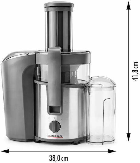 Gastroback Сокоизстисквачка 800W Сива