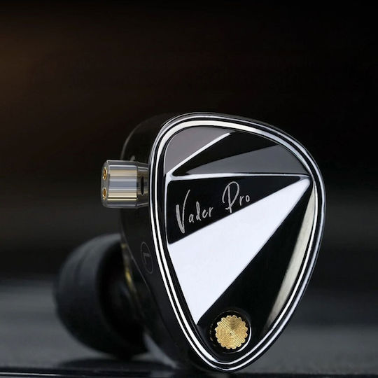 KZ Слушалки За Ушите In Ear Vader Pro Черни
