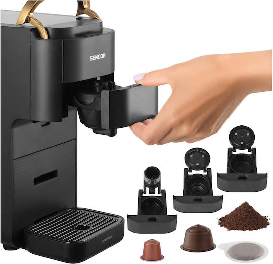 Sencor Kaffeekapselmaschine Für Nespresso Mit Druck 20bar