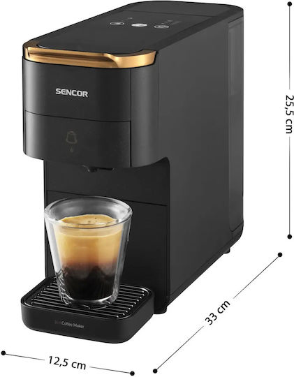 Sencor Kaffeekapselmaschine Für Nespresso Mit Druck 20bar