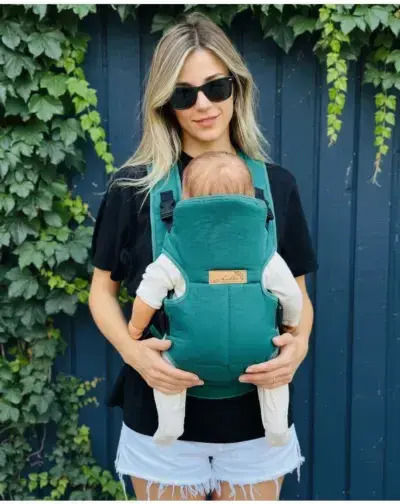 SteweHome Klassischer Babytragetuch Grüner