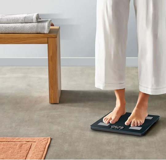 Tefal Body Up Smart Badezimmerwaage 180kg mit Körperfettmessung & Bluetooth Grüne