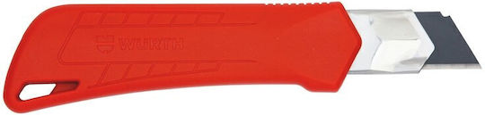 Wurth Sicherheit Schneidemesser mit Kunststoffkörper und Breite des Lammas 25mm