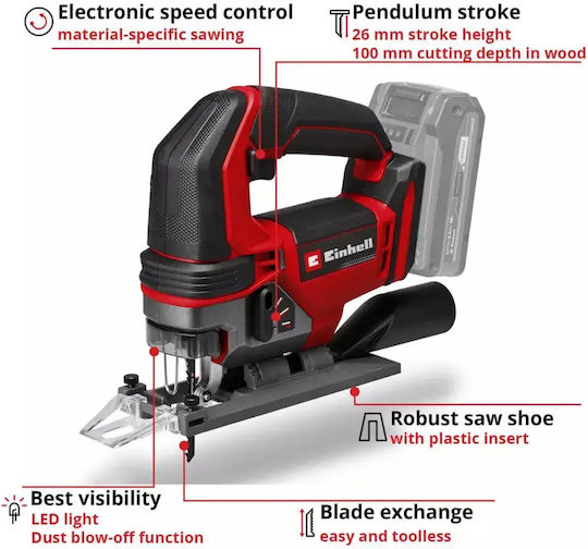 Einhell Stichsäge 18V Solo