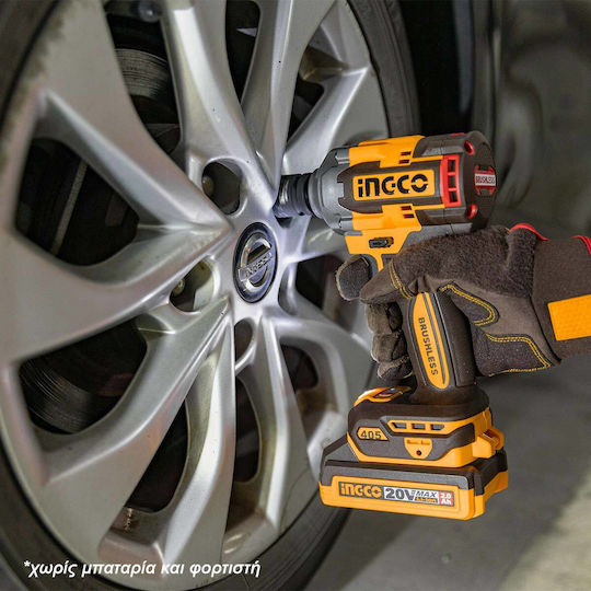 Ingco CIWLI20451 Акумулаторен гайковерт 20V Solo с вложка 1/2"