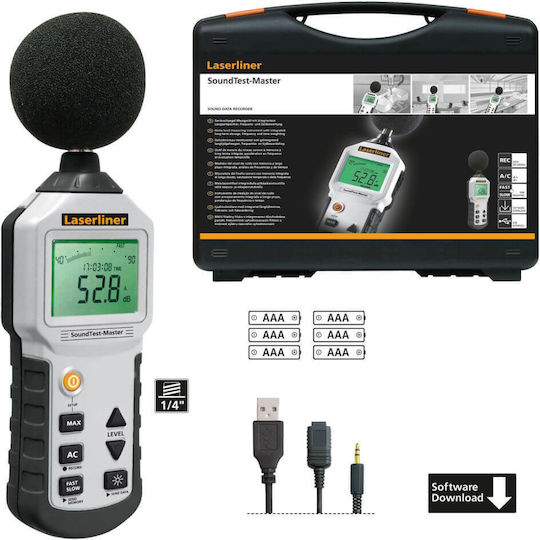 Laserliner Soundtest Master Contor de decibeli 94dBdB
