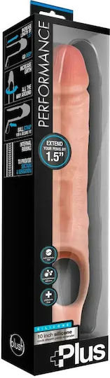 Blush Performance Plus 10 Inch Silicone Cock Sheath Penis Extender Προέκταση Πέους Flesh 25cm
