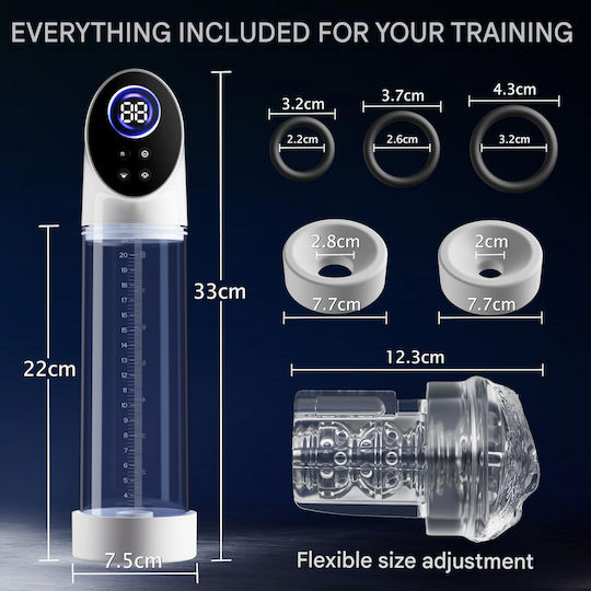 You2Toys Pompa Pentru Penis Deluxe Transparentă