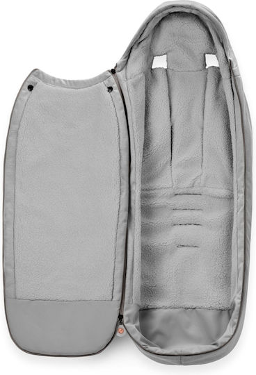 Cybex Gold Sac de picioare pentru cărucior Gri cu căptușeală Fleece