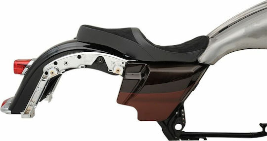 Drag Specialties Touring Saddle 0801-1078 Harley Davidson Flhtk 1868 Abs 19-24 1pc Black