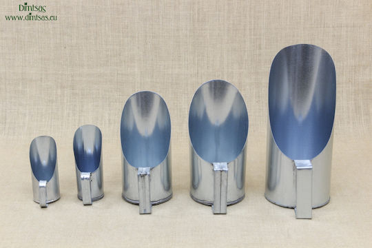 Kommerzielle Lebensmittelschaufel Metallisch Galvanisiert 19 cm Serie 1