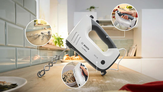 Bosch Mixer with Plastic Bowl 0.6lt White 450W