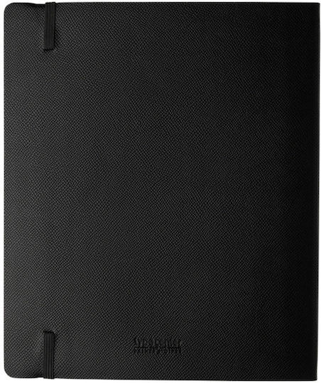 Type Center Εβδομαδιαία Ατζέντα B5 2027 Μαύρη Δερμάτινη 5x26εκ. (με Προσωποποίηση)