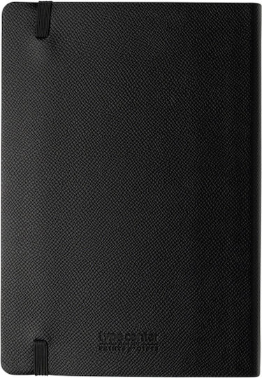 Type Center Ημερήσια Ατζέντα A5 2027 Μαύρη Δερμάτινη 14x20.5εκ. (με Προσωποποίηση)