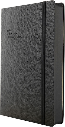 Type Center Ημερήσια Ατζέντα A5 2027 Μαύρη Δερμάτινη 14x20.5εκ. (με Προσωποποίηση)