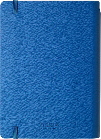 Type Center Ημερήσια Ατζέντα A5 2027 Μπλε Δερμάτινη 14x20.5εκ. (με Προσωποποίηση)
